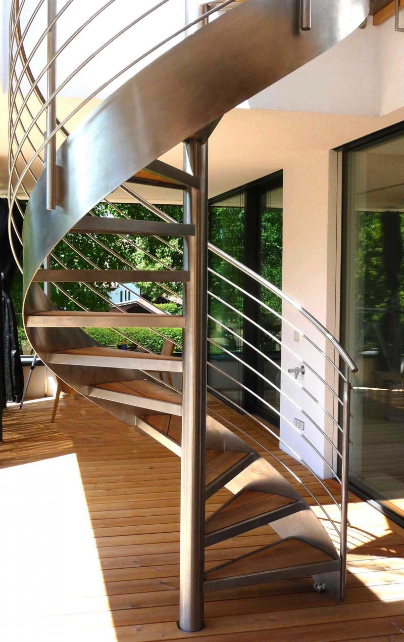 Wendeltreppe Außen Wendl Metall design & technik gmbh